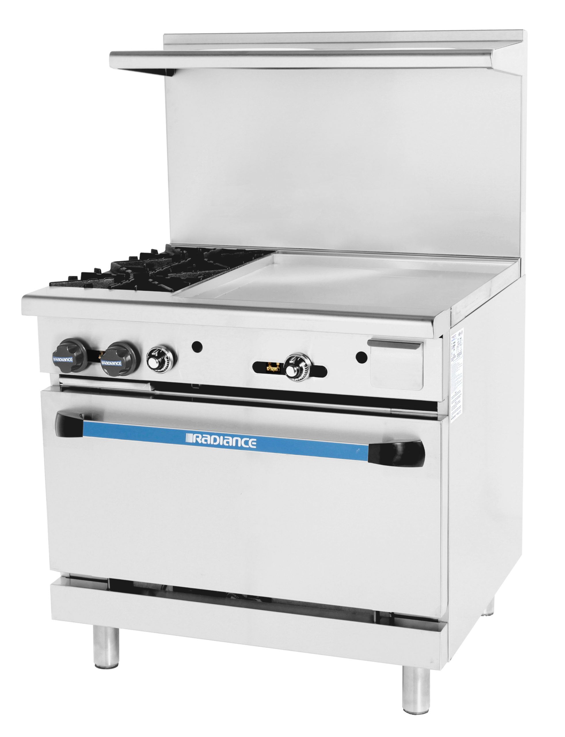 36" Wide Heavy Duty Restaurant Ranges TARG24G2B(LP) Radiance