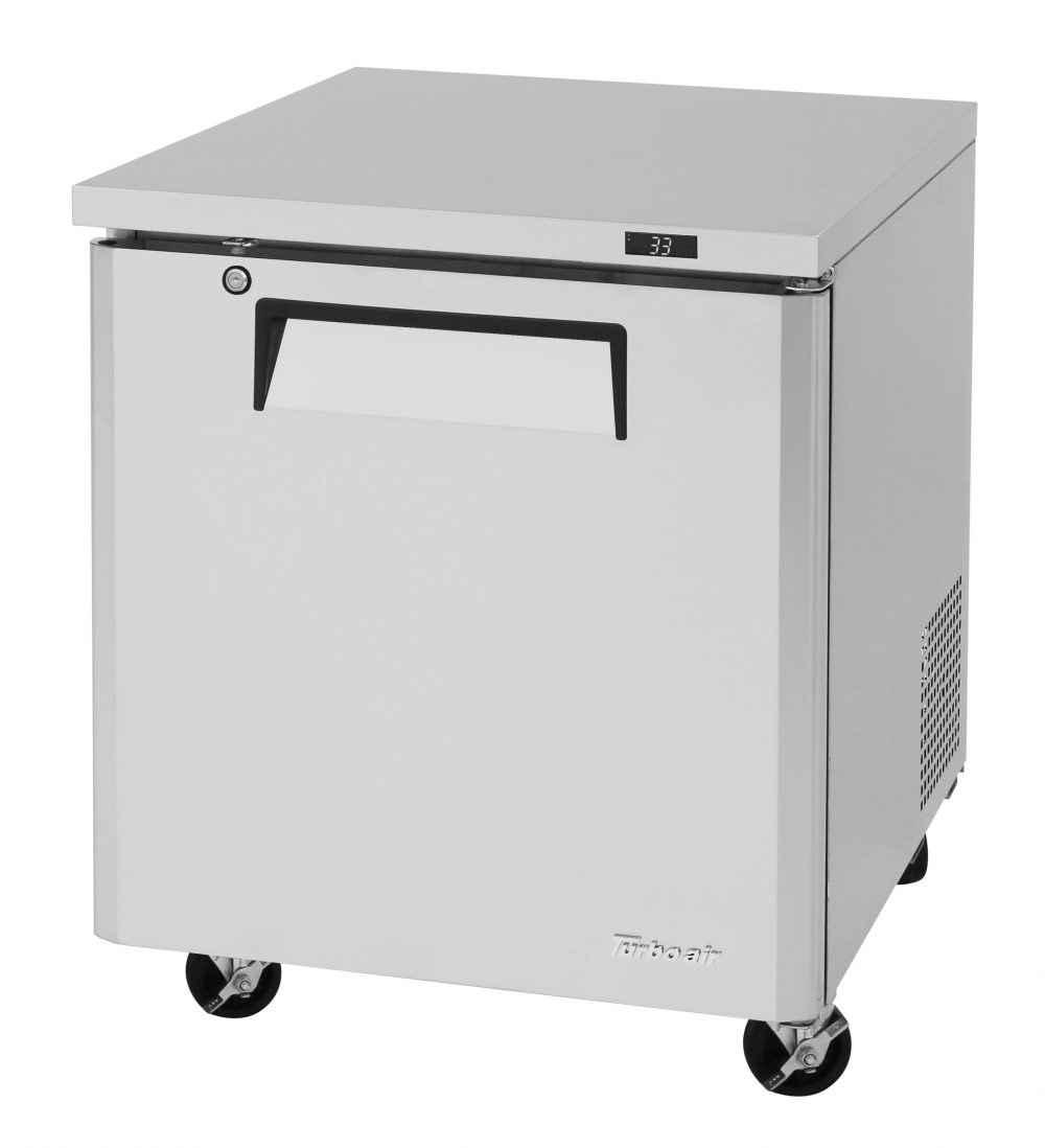 Turbo Air MUR-28L-N6 — Reach-In Refrigerator with 1 Solid Door, 27.48"W x 30"D x 30.98"H, 6.2 cu ft