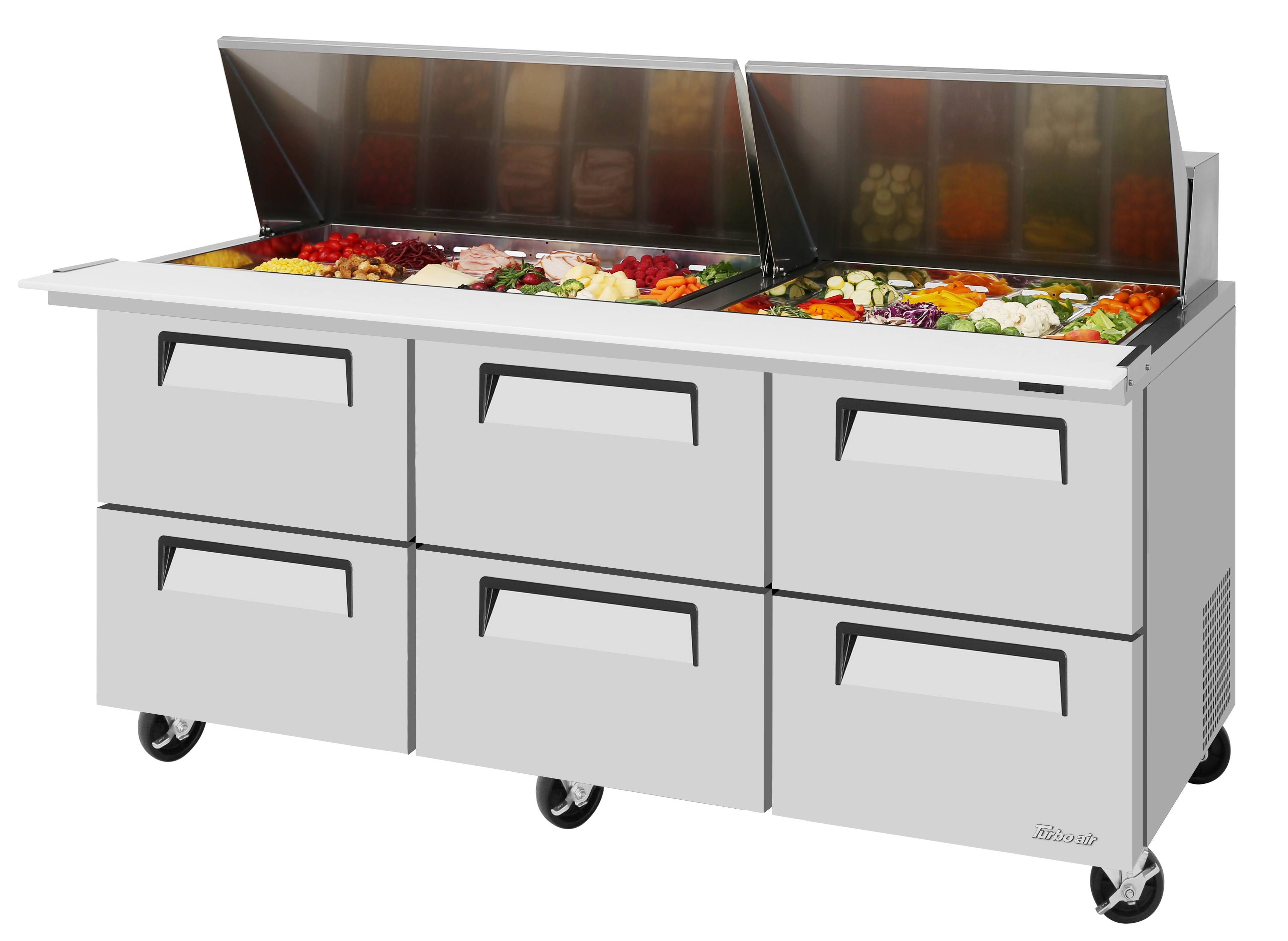 TST-72SD-30-D6-N - Turbo Air Refrigerator Manufacturer :Turbo Air
