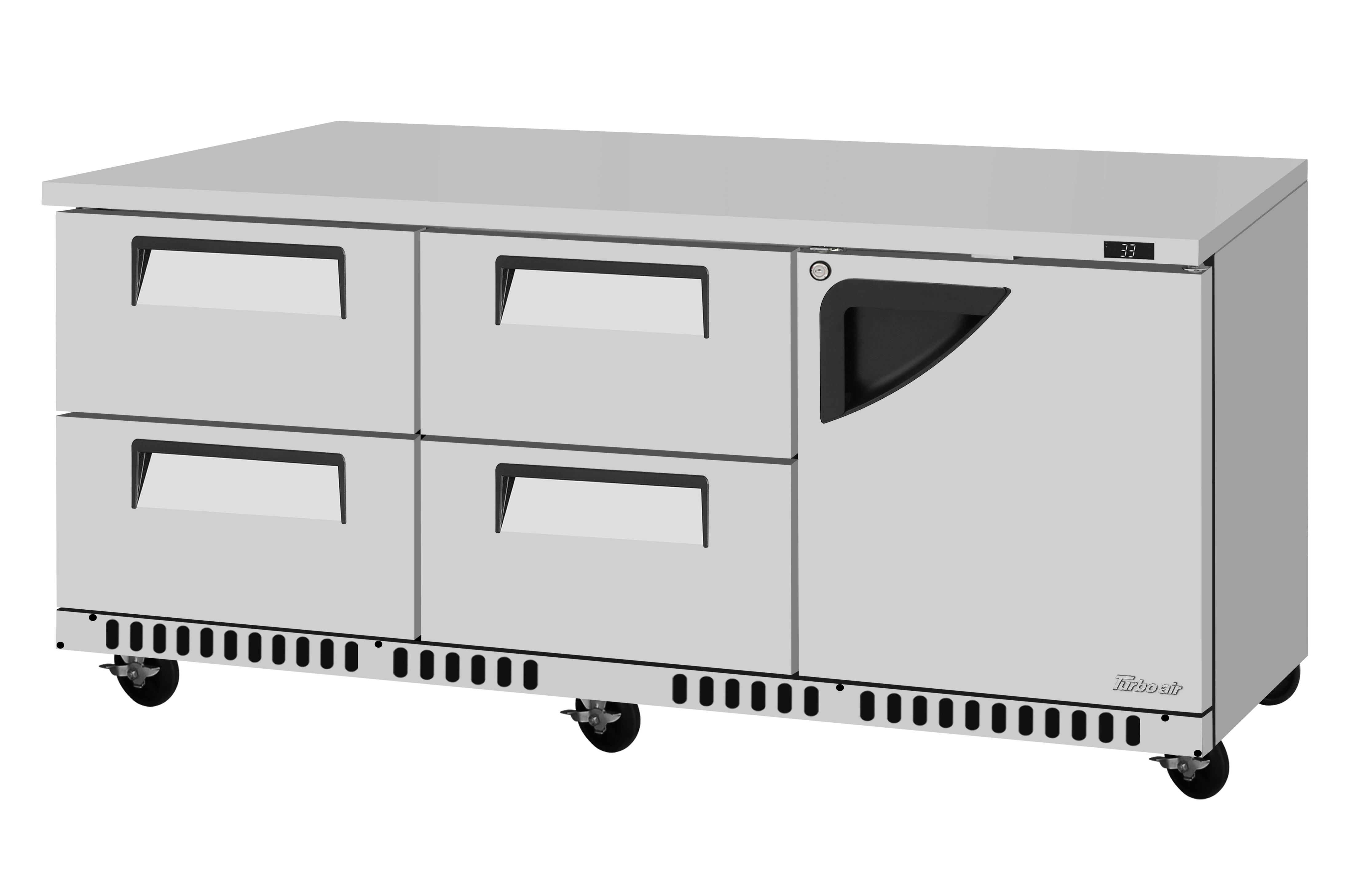 TUR-72SD-D4R(L)-FB-N - Turbo Air Refrigerator Manufacturer :Turbo